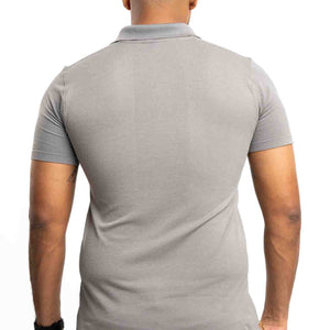 Classic Seamless Polo - Brushed Nickel