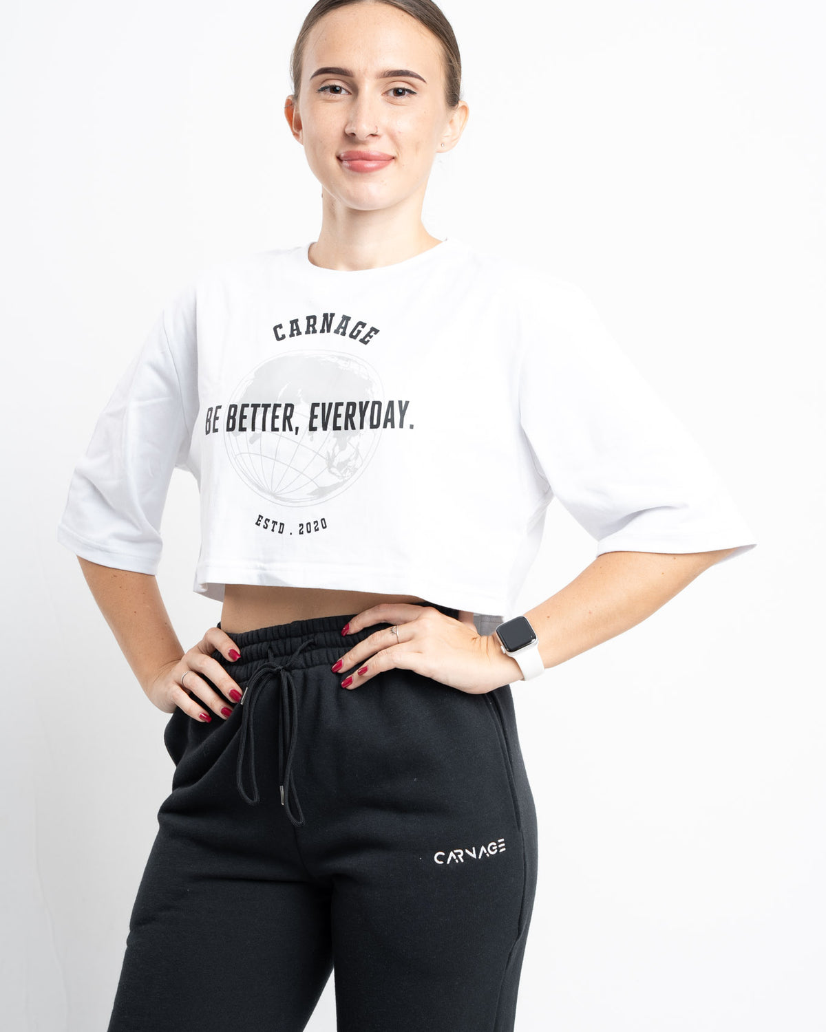 Be Better Globe Oversize Crop