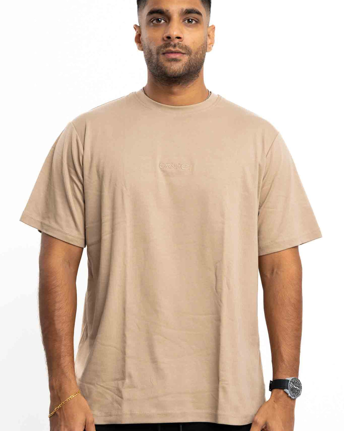 Desire Oversize Tee - Coco Creme
