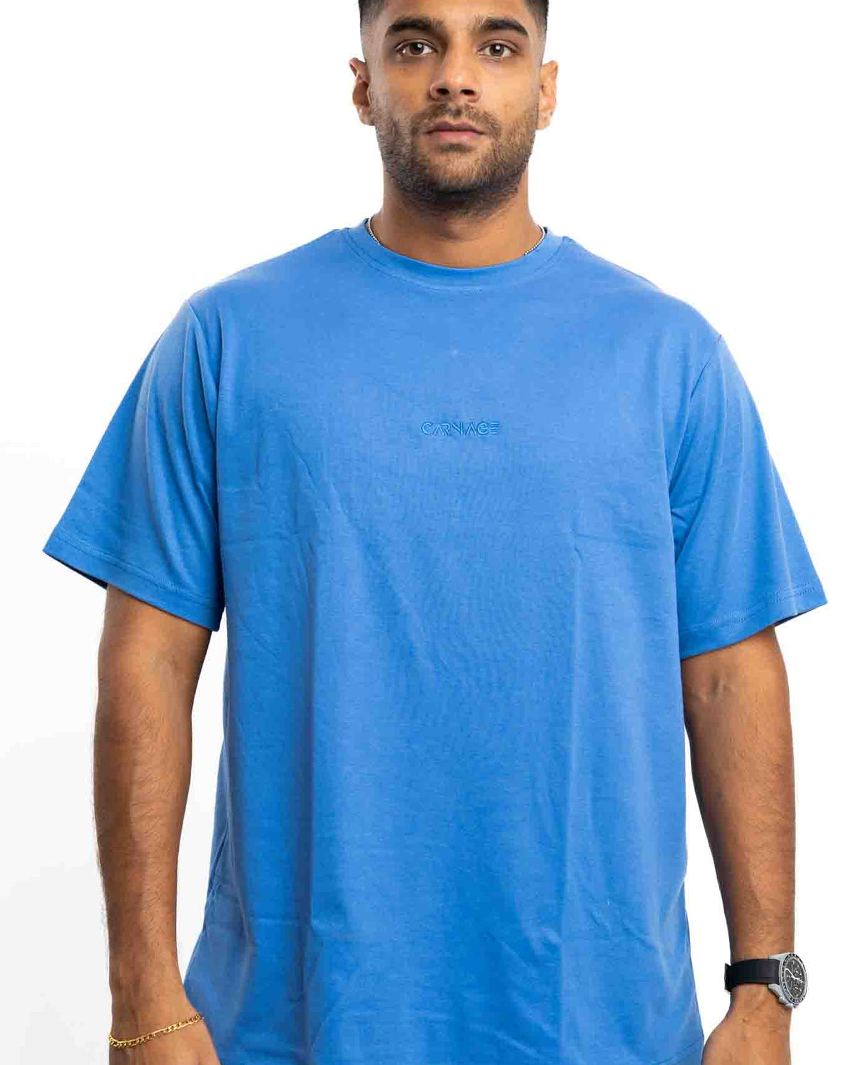 Desire Oversize Tee - Classic Blue