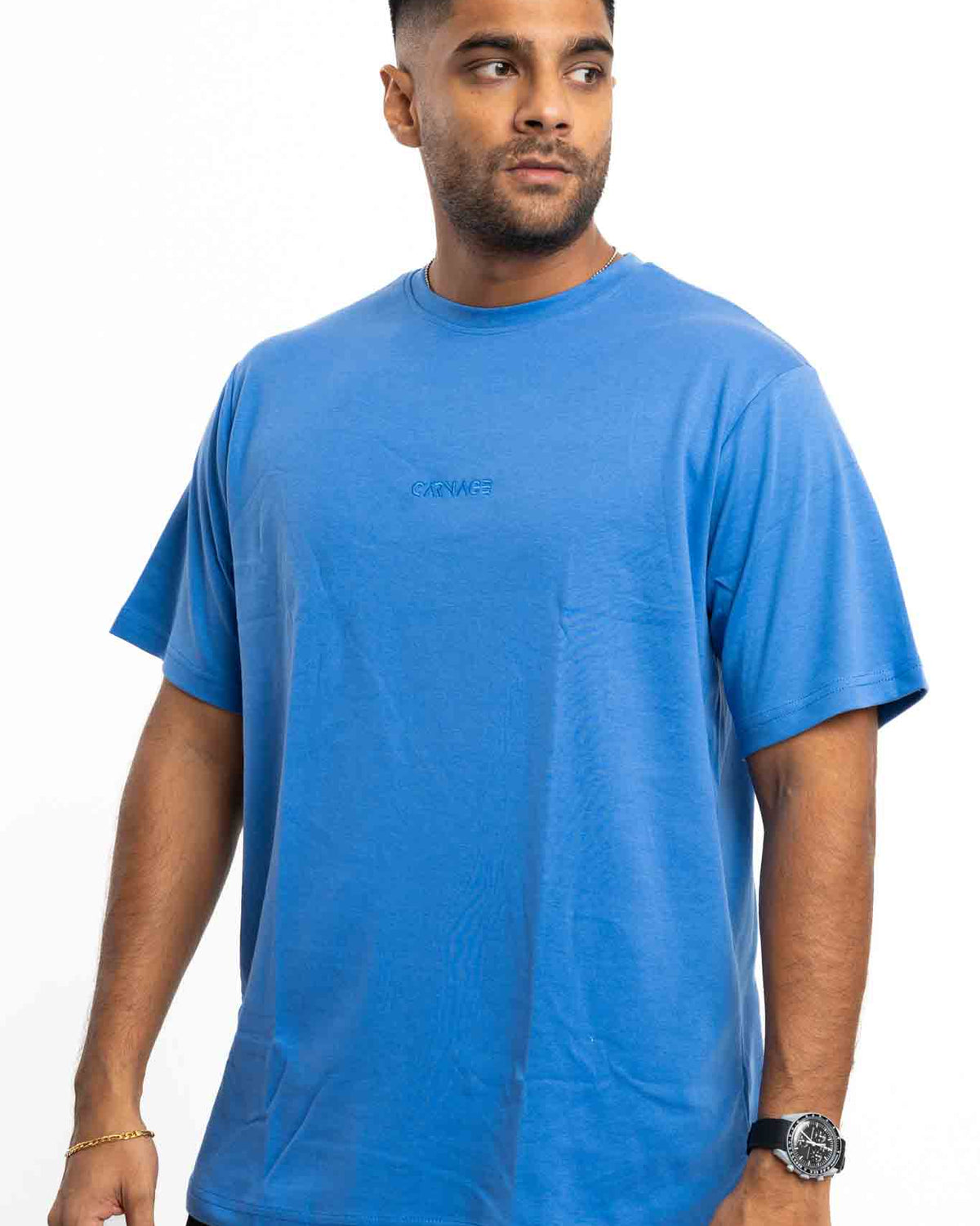 Desire Oversize Tee - Classic Blue