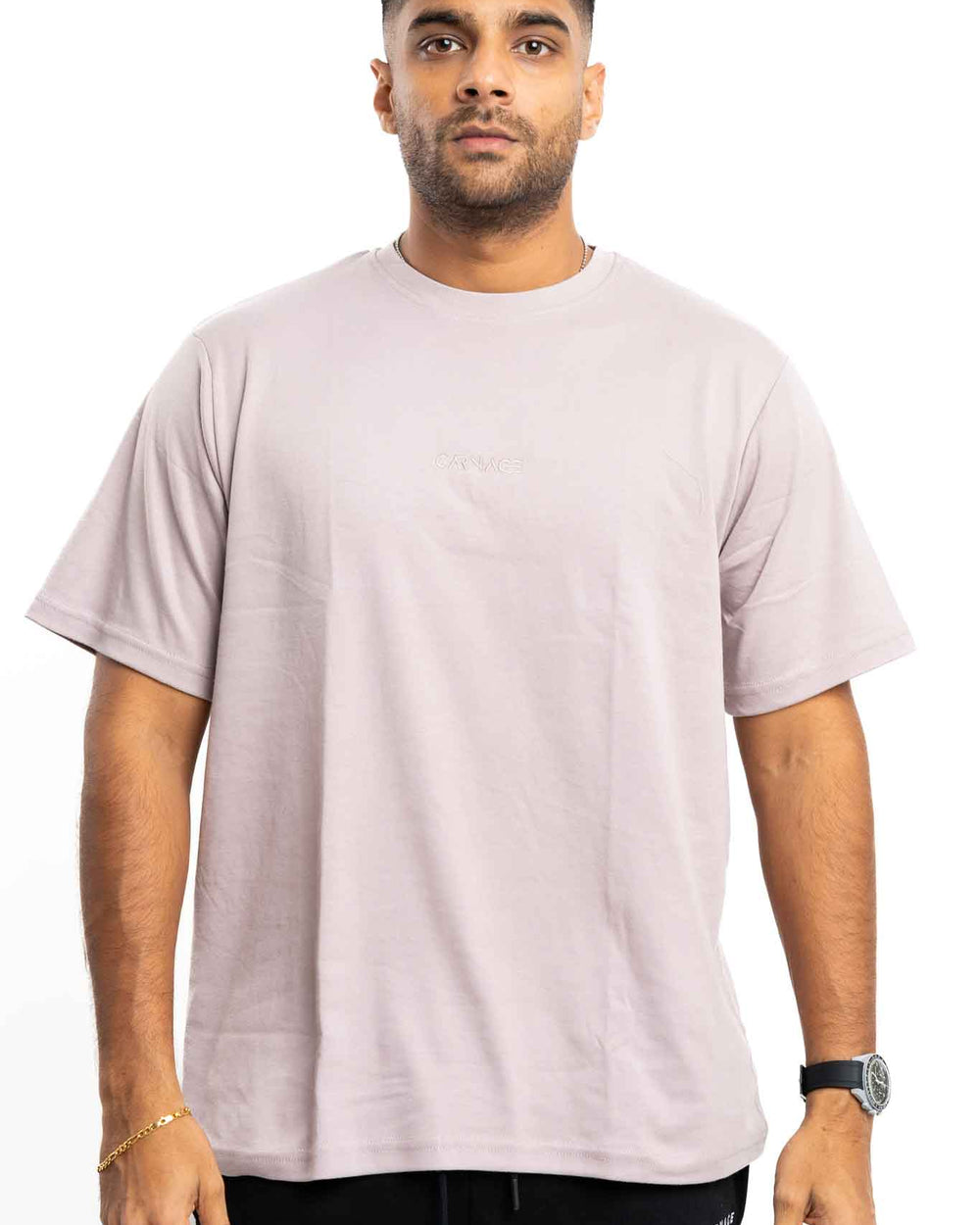 Desire Oversize Tee - Pink Tint