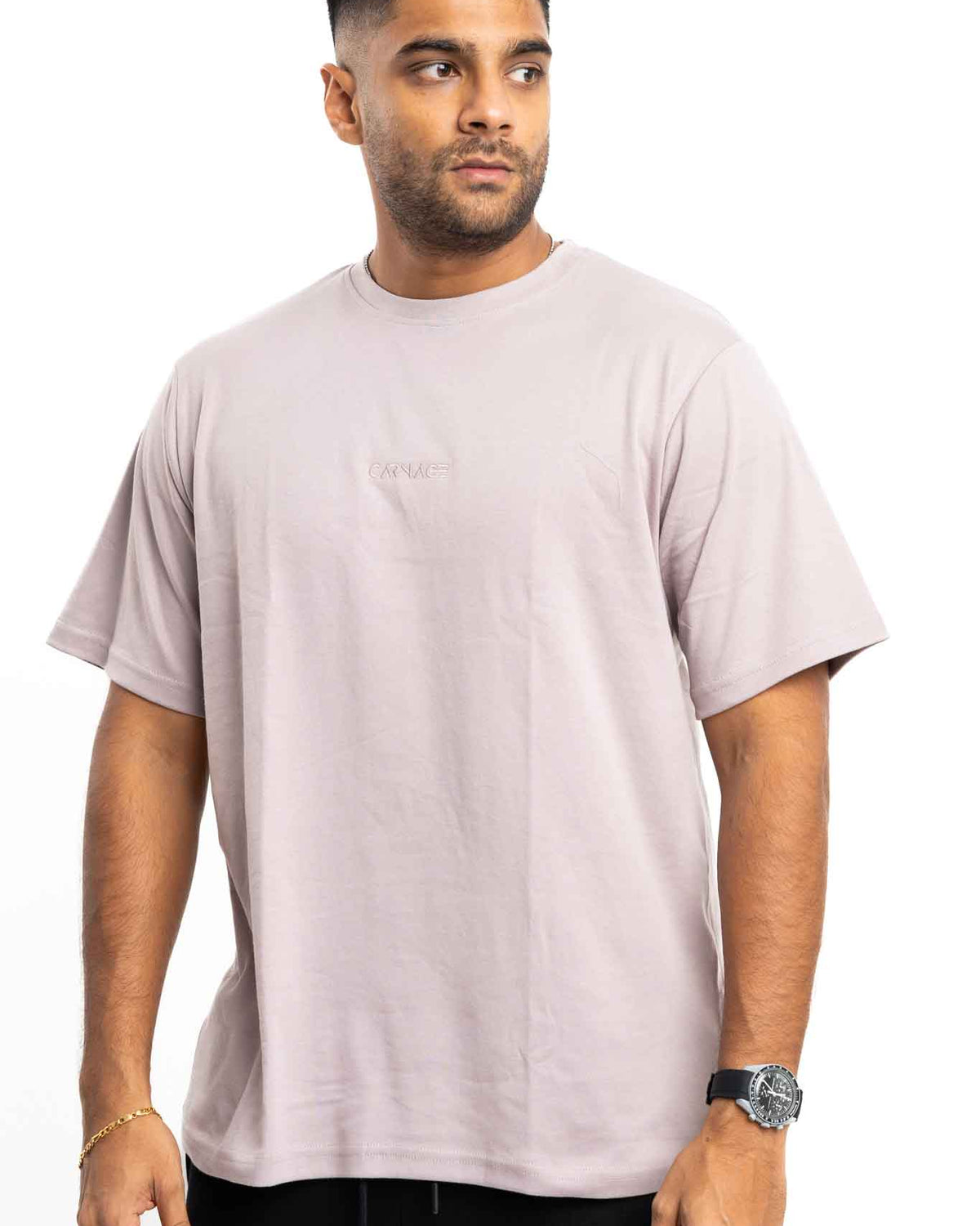 Desire Oversize Tee - Pink Tint