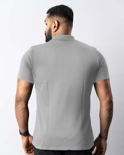 Essential Seamless 1/4 Zip up Polo