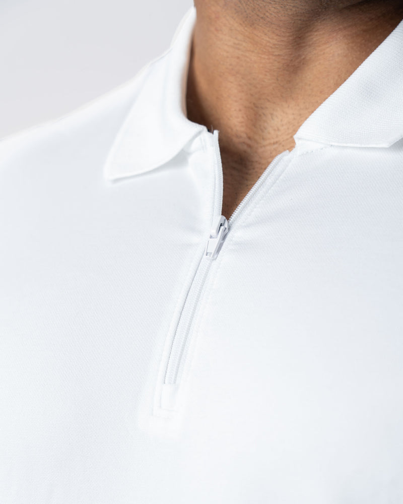 Essential Seamless 1/4 Zip up Polo