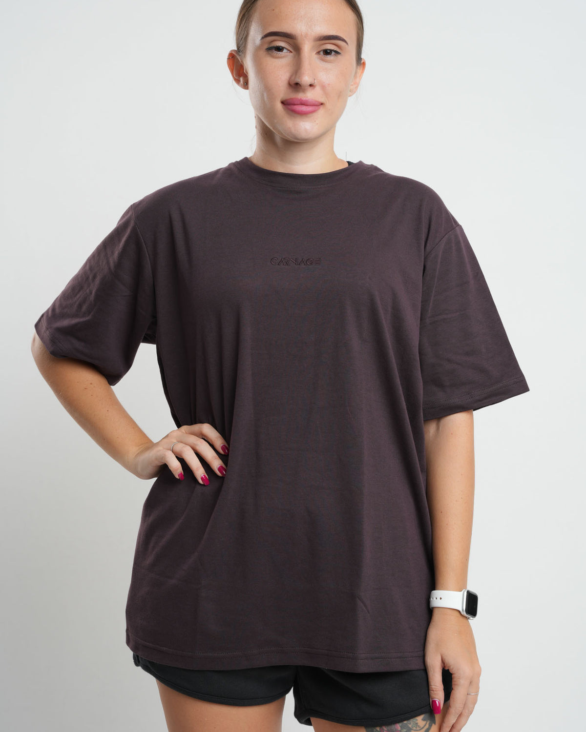 Desire Oversize Tee - Black Coffee