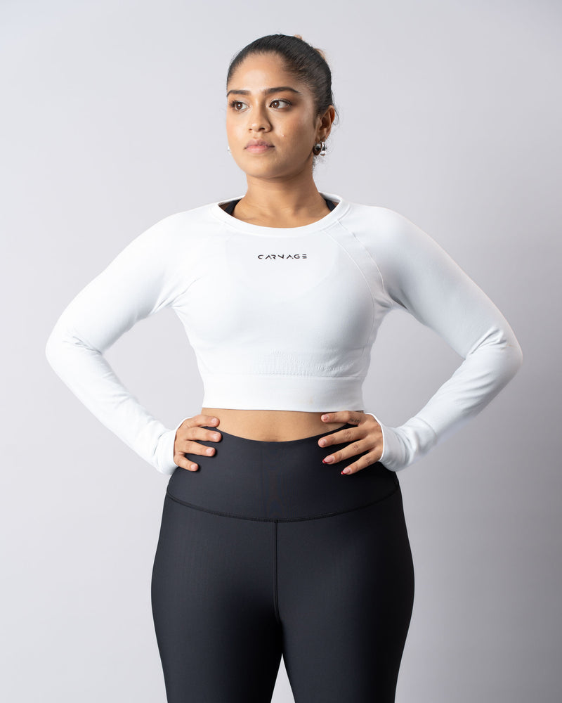 365 Seamless Long Sleeve Crop