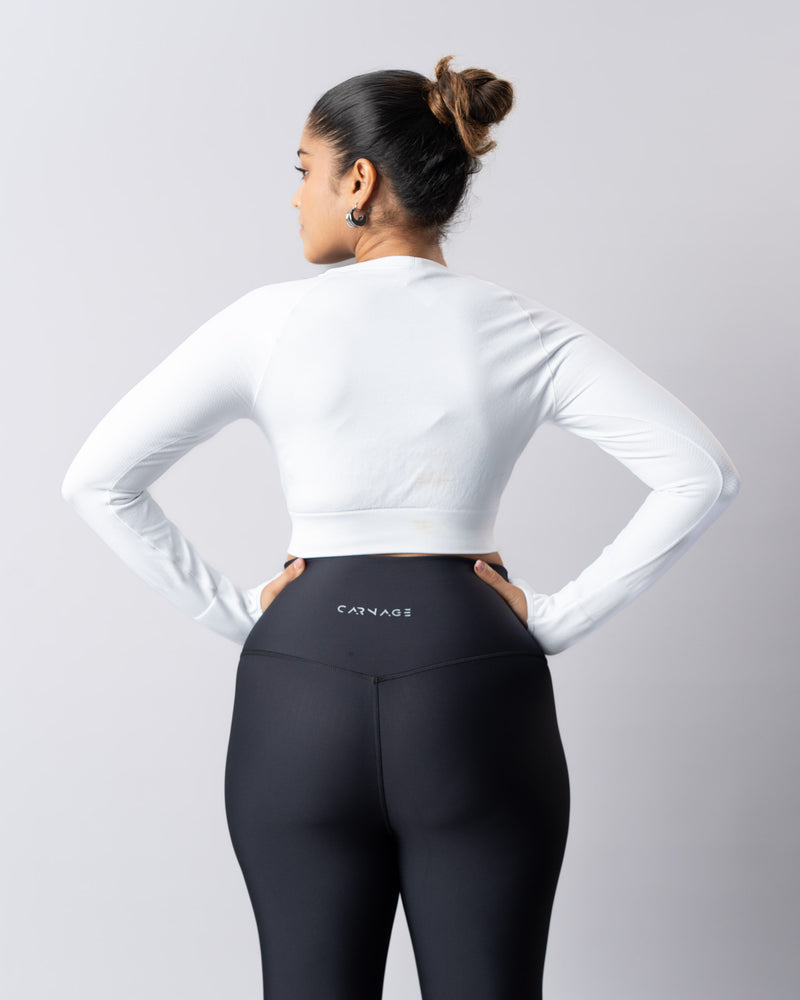 365 Seamless Long Sleeve Crop