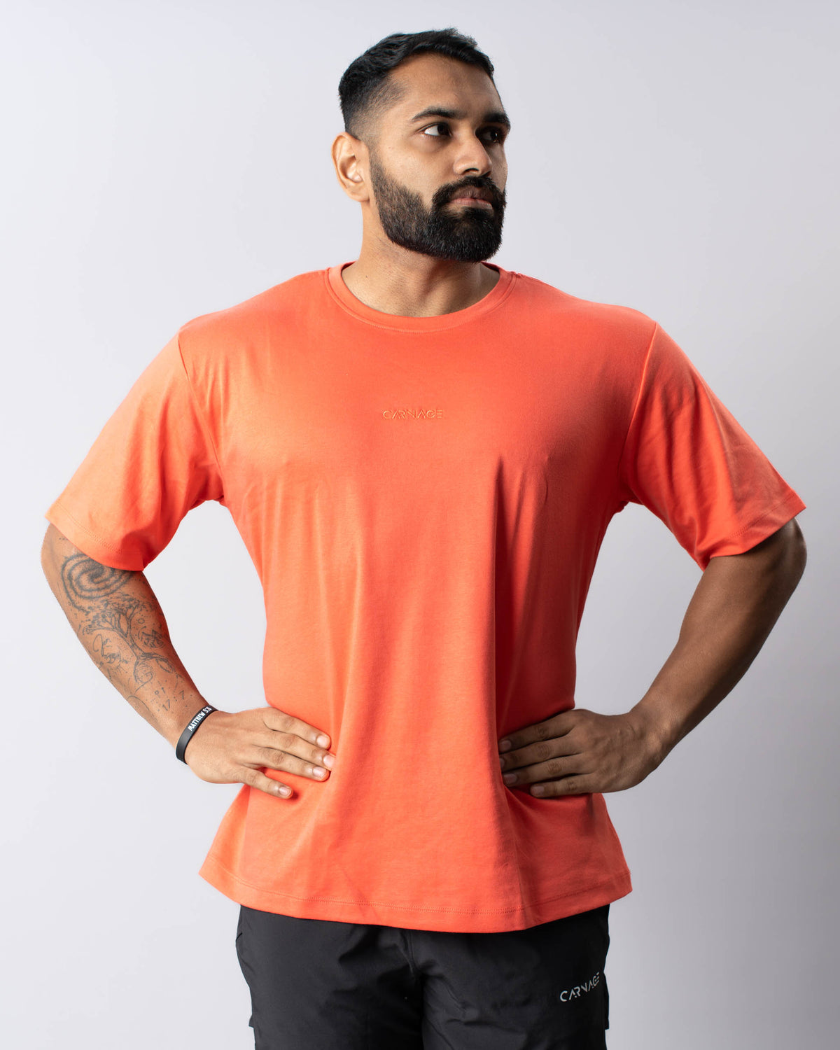 Desire Oversize Tee - Fusion Coral