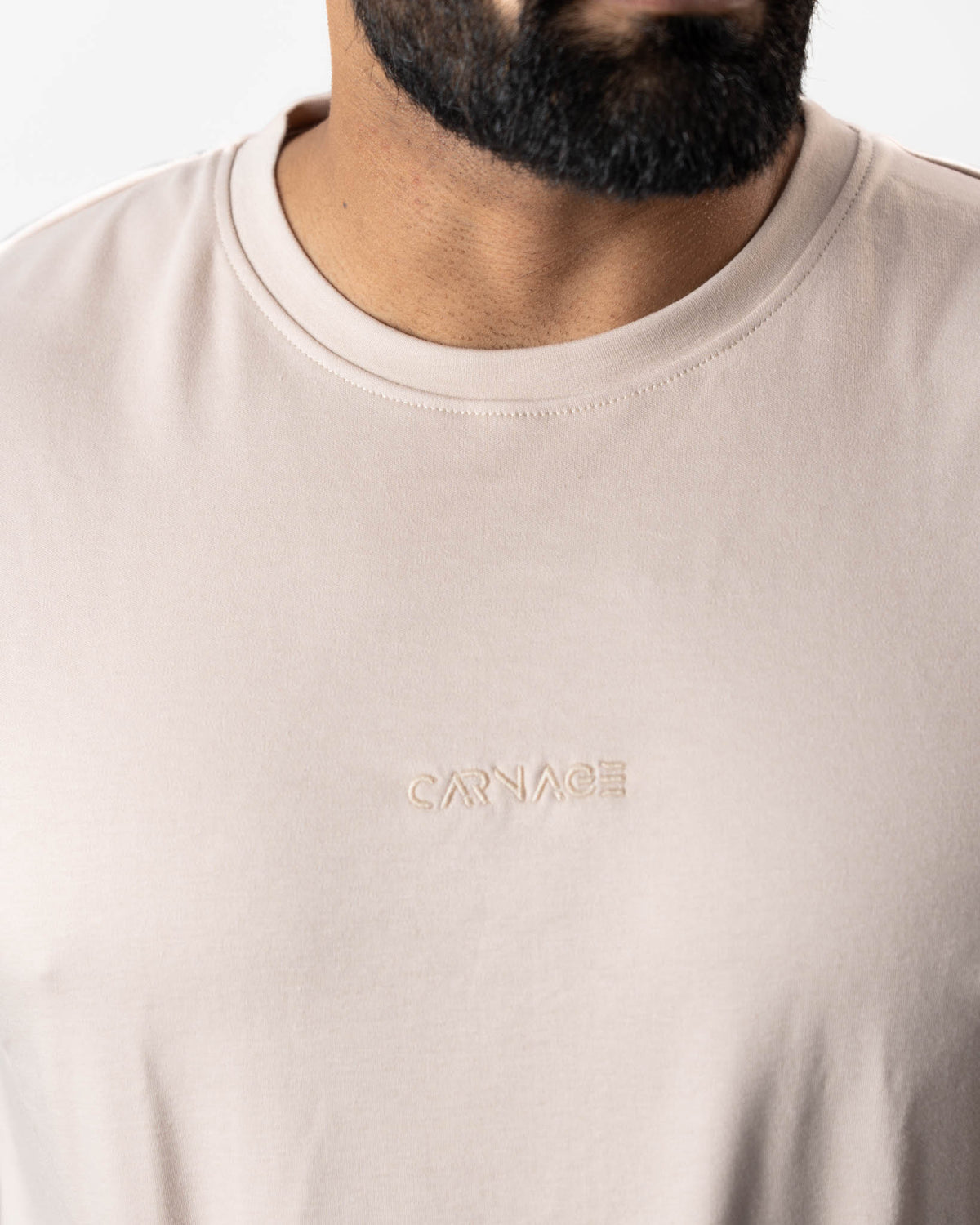 Desire Oversize Tee - Grey Sand