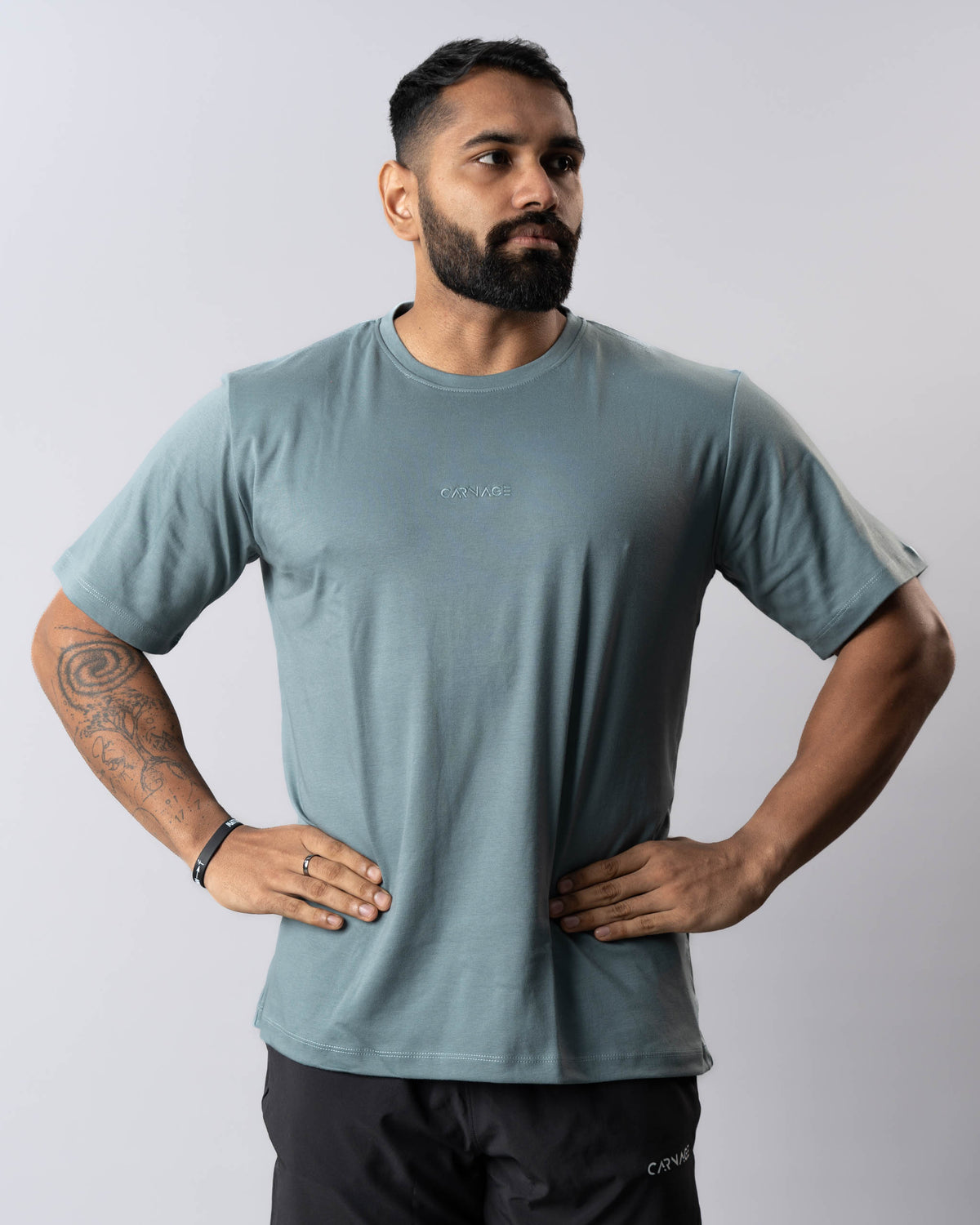 Desire Oversize Tee - Jungle Green