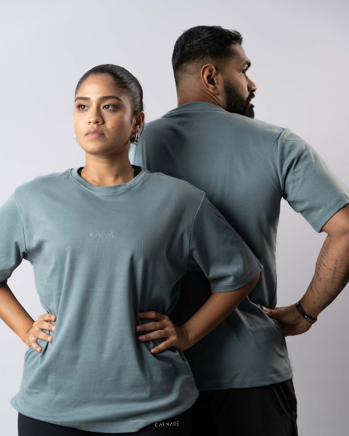 Desire Oversize Tee - Jungle Green