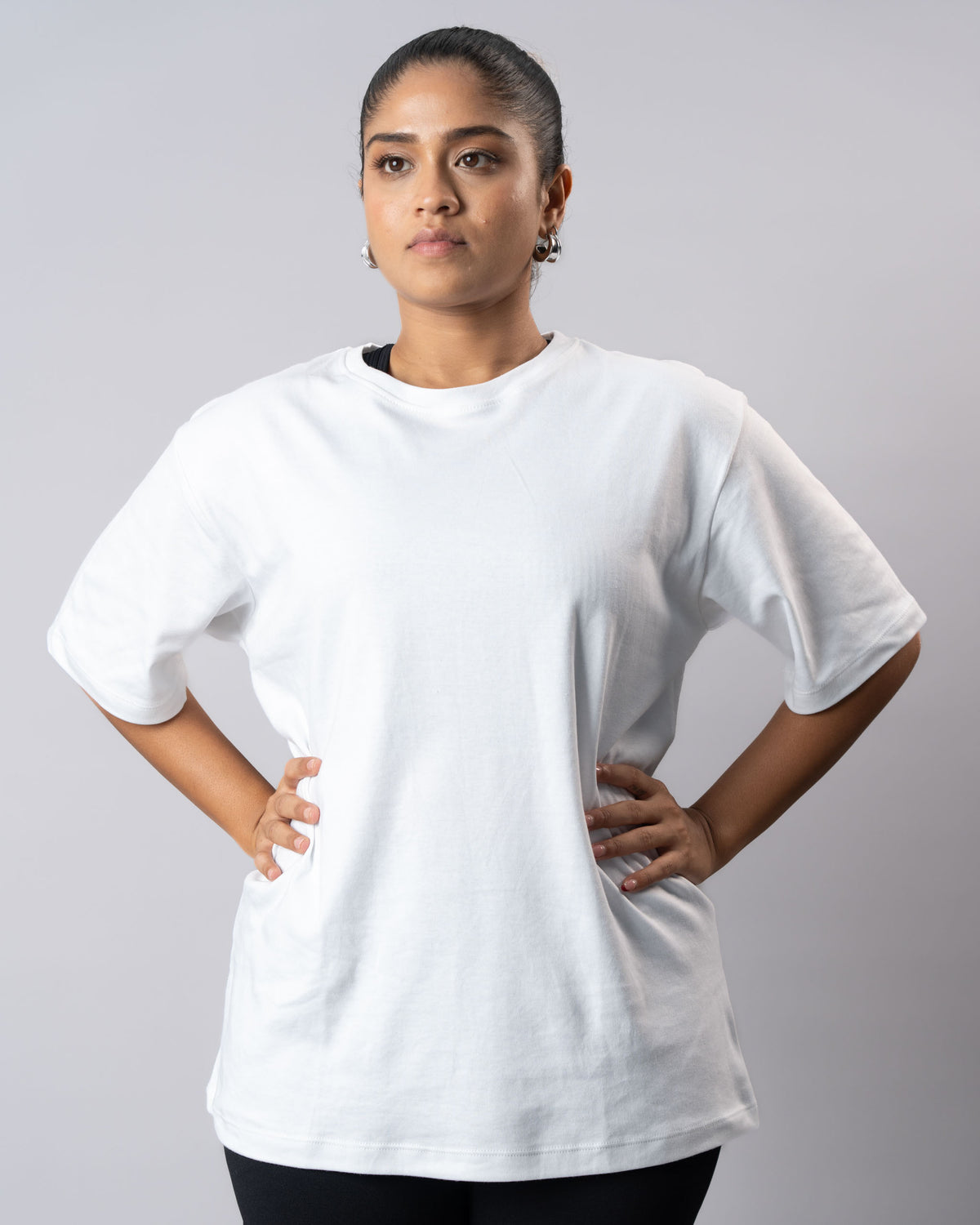Carnage Old School Oversize Tee - Sheer White