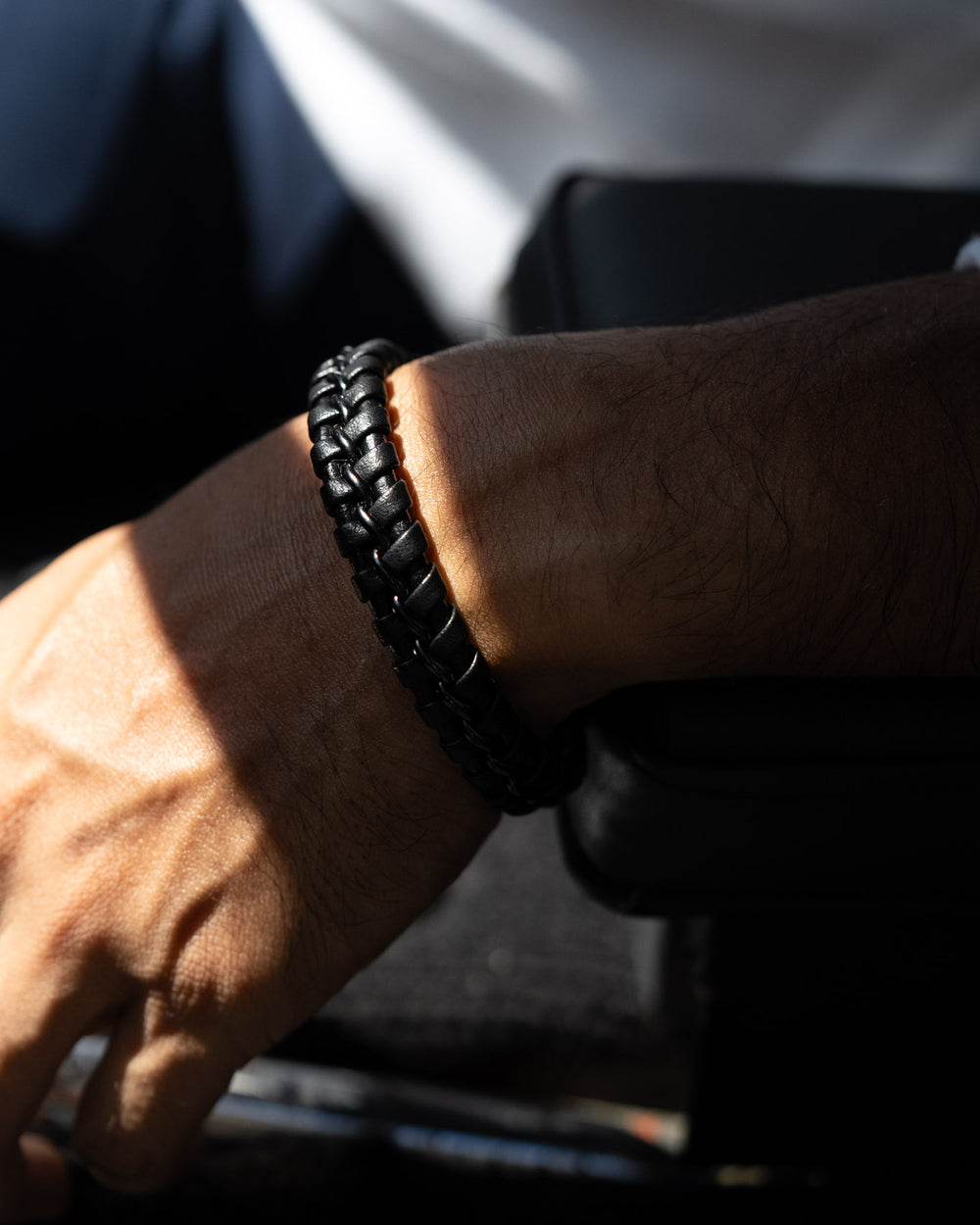 Classic Braided Bracelet - Blazing Black