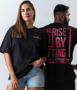 Be Lifted Oversize Tee - Unisex - Red Gradient