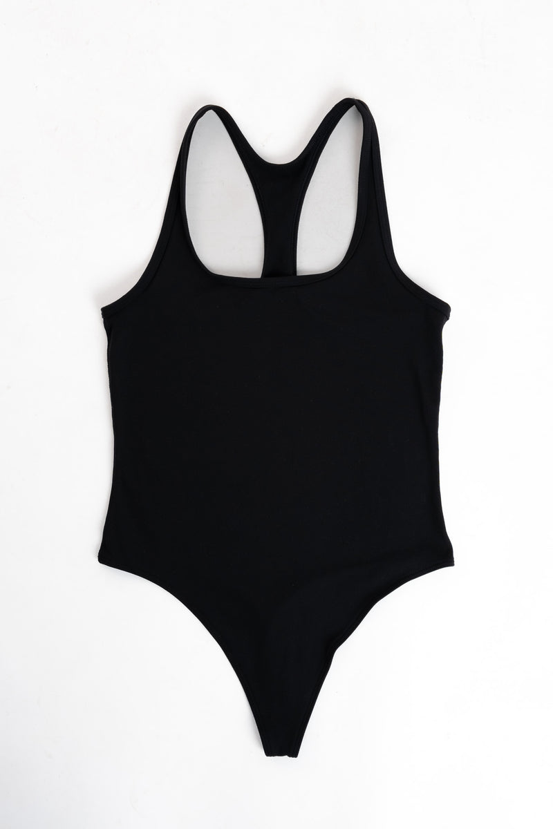 Refined Racer Back Bodysuit