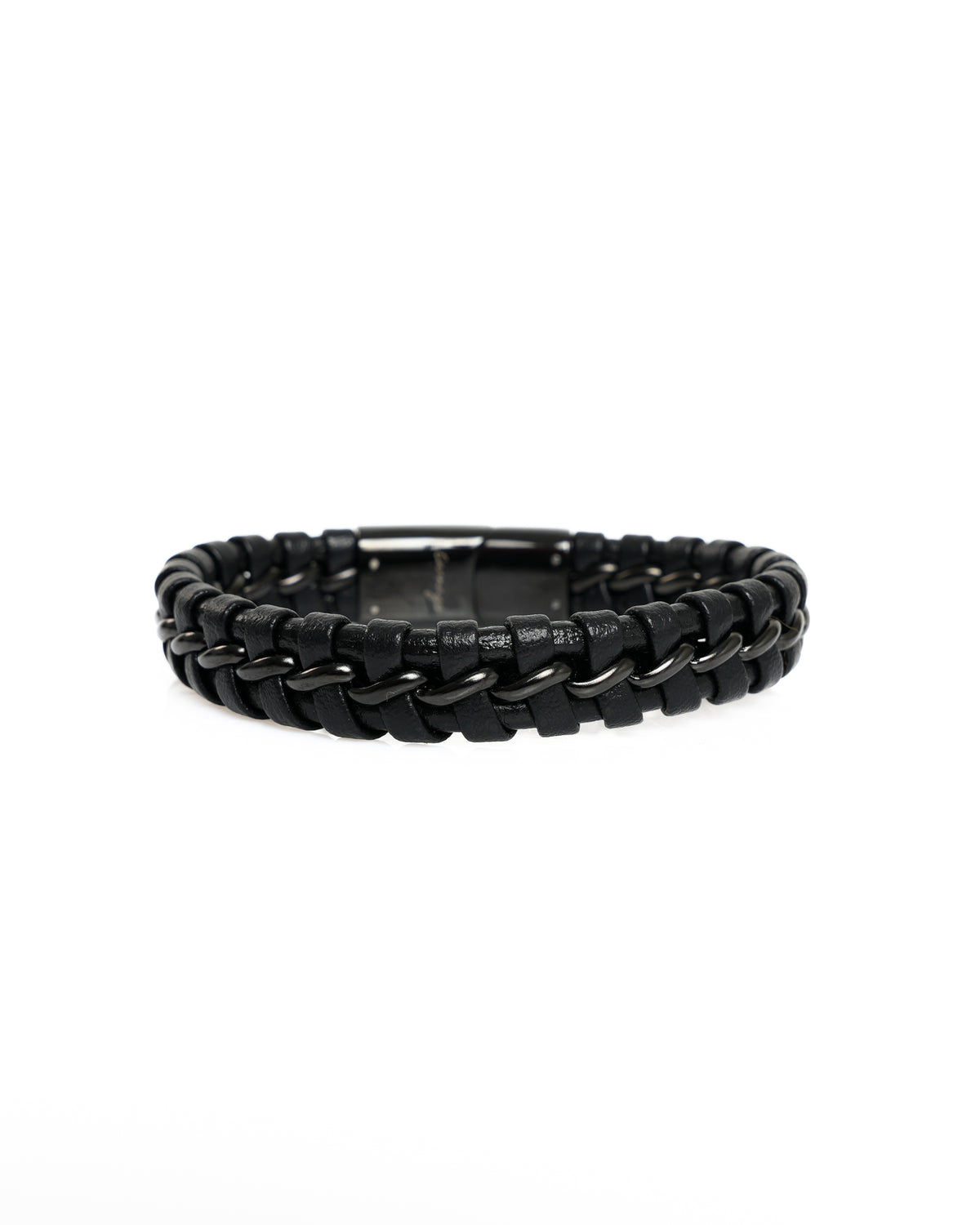 Classic Braided Bracelet - Blazing Black