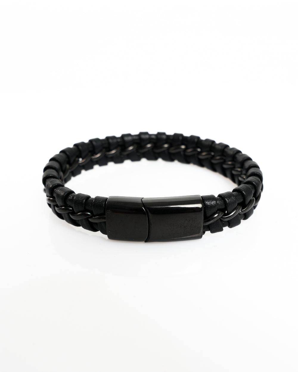 Classic Braided Bracelet - Blazing Black