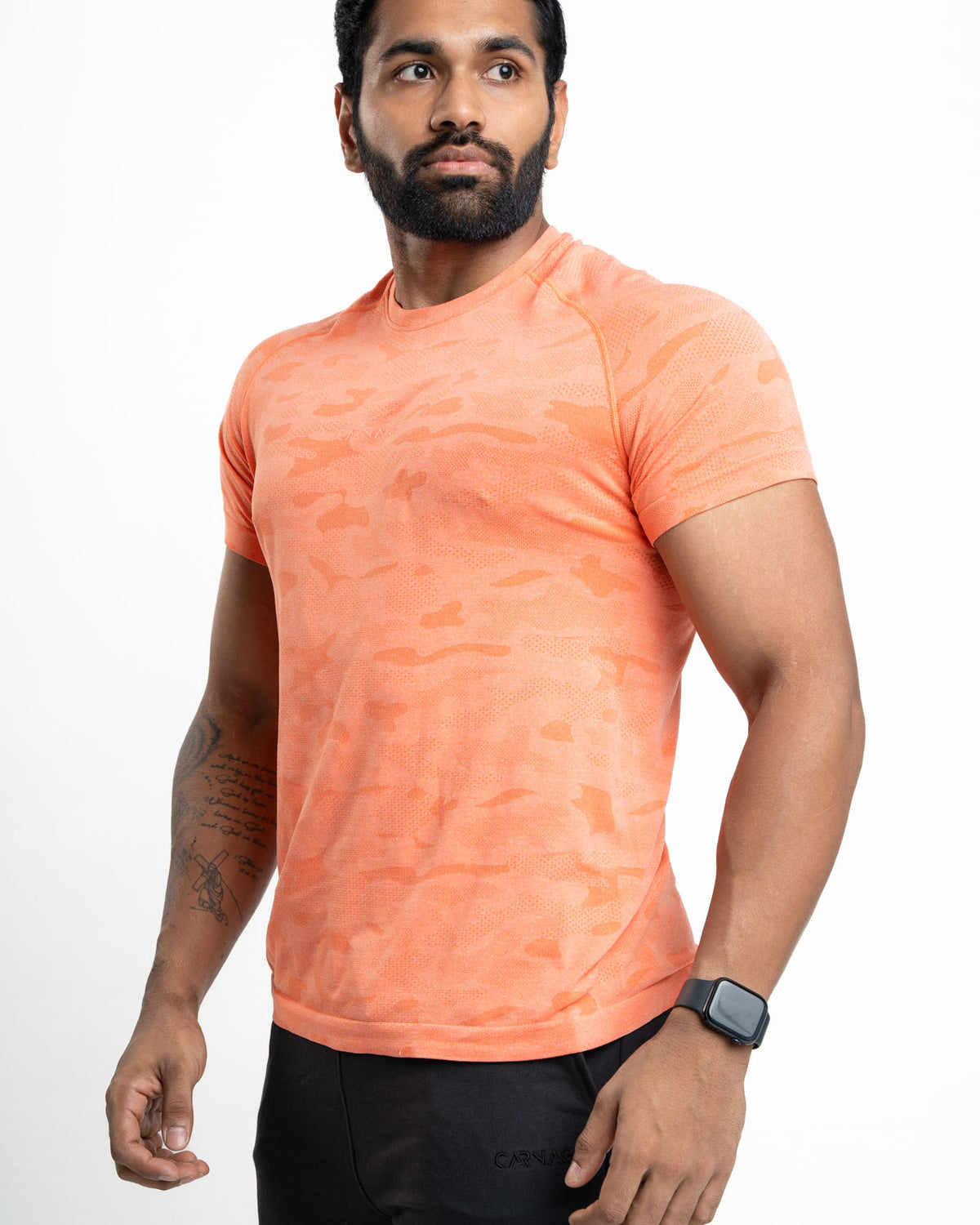 Camo Seamless Crew Neck