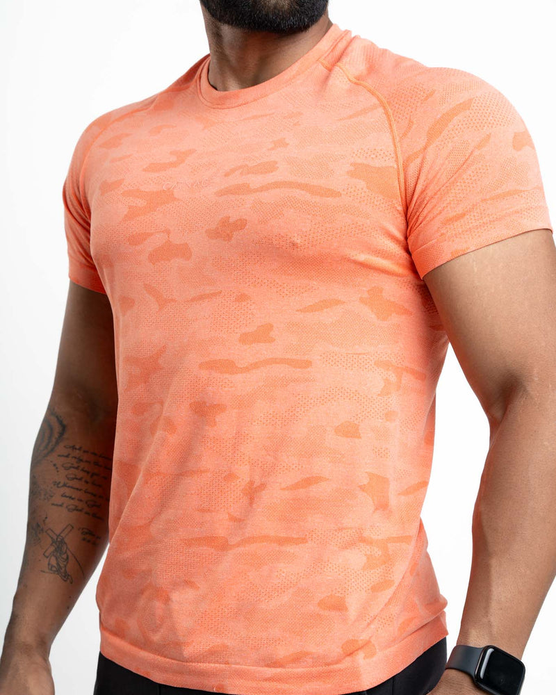 Camo Seamless Crew Neck
