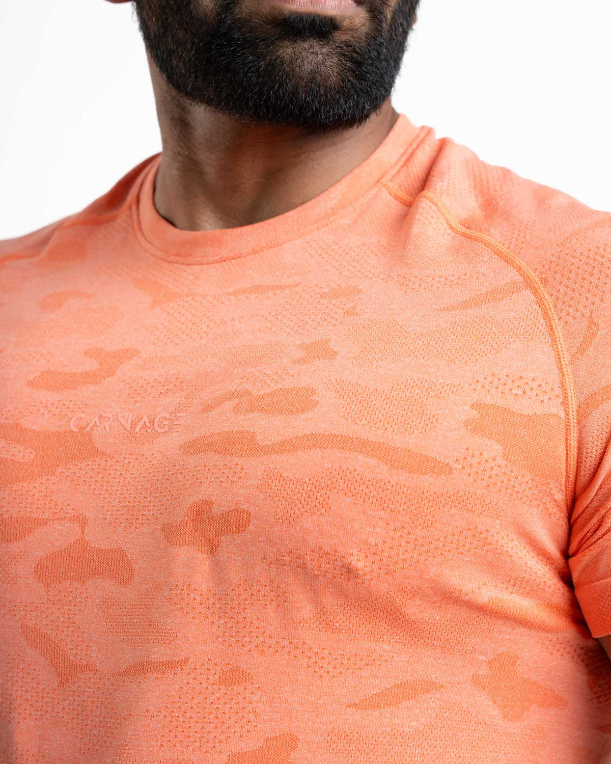 Camo Seamless Crew Neck