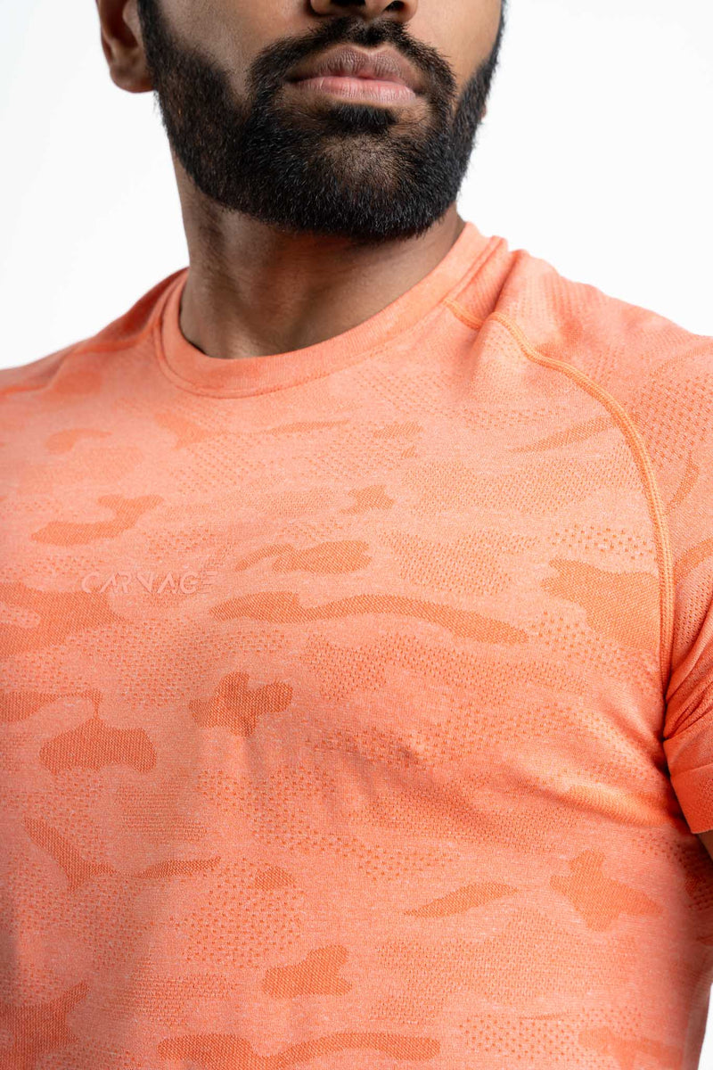 Camo Seamless Crew Neck