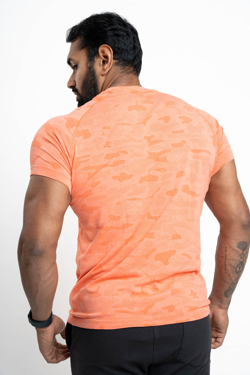 Camo Seamless Crew Neck