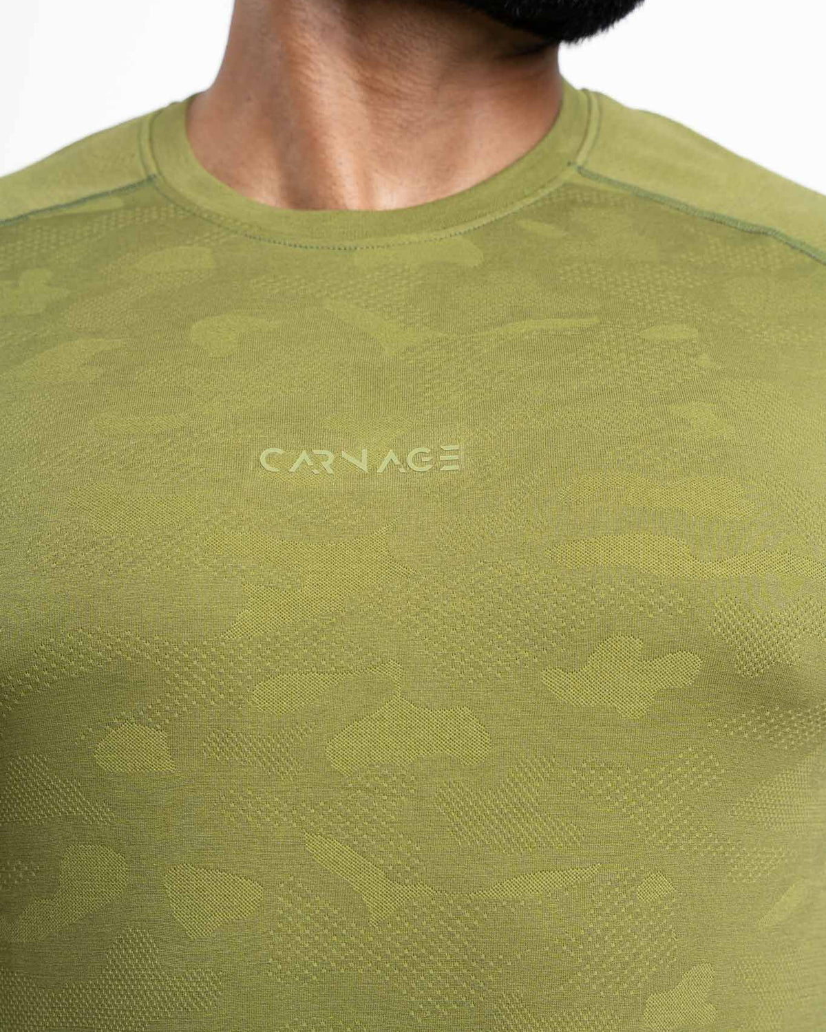 Camo Seamless Crew Neck