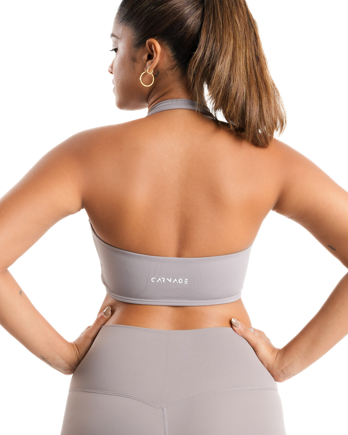 Ruched Halter Top