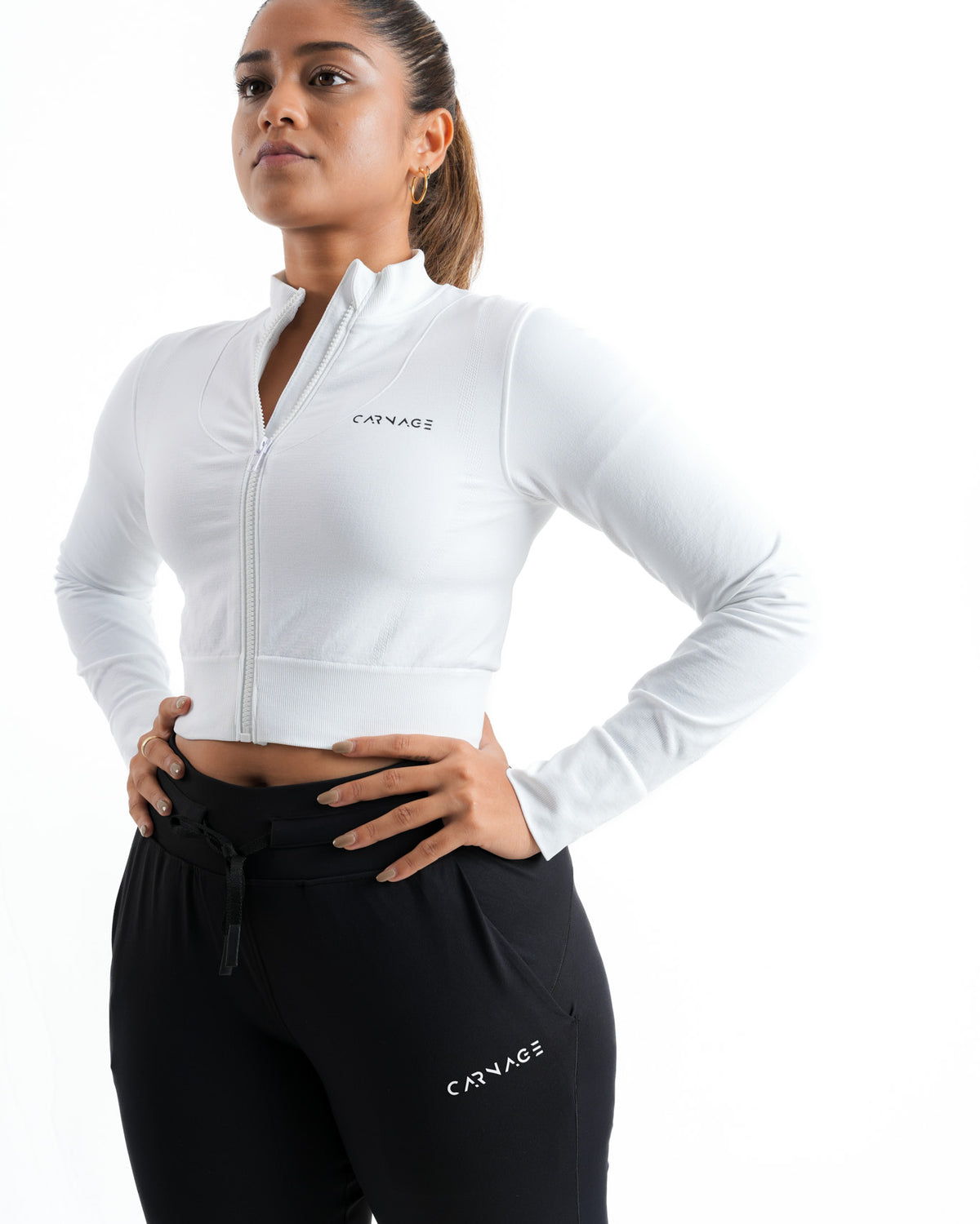 365 Zip Up Crop Jacket