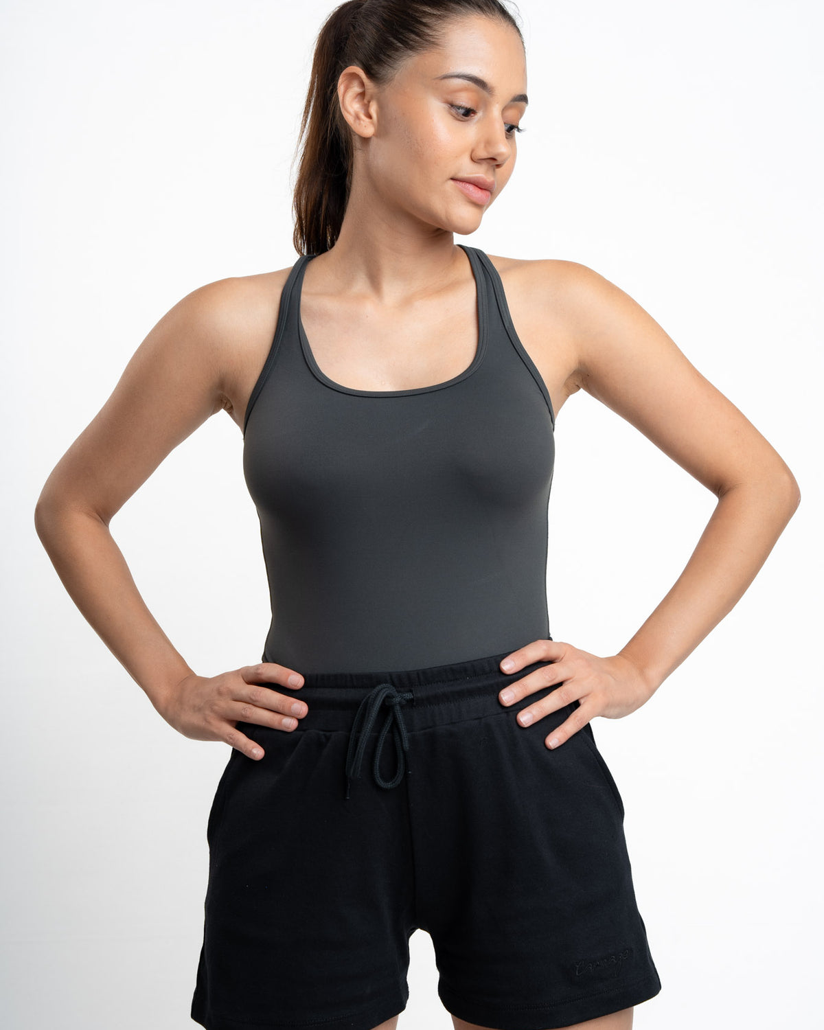 Refined Racer Back Bodysuit