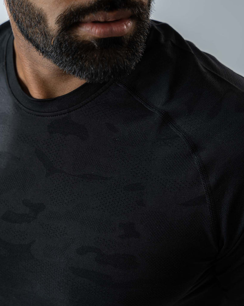 Camo Seamless Crew Neck