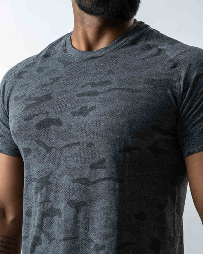 Camo Seamless Crew Neck