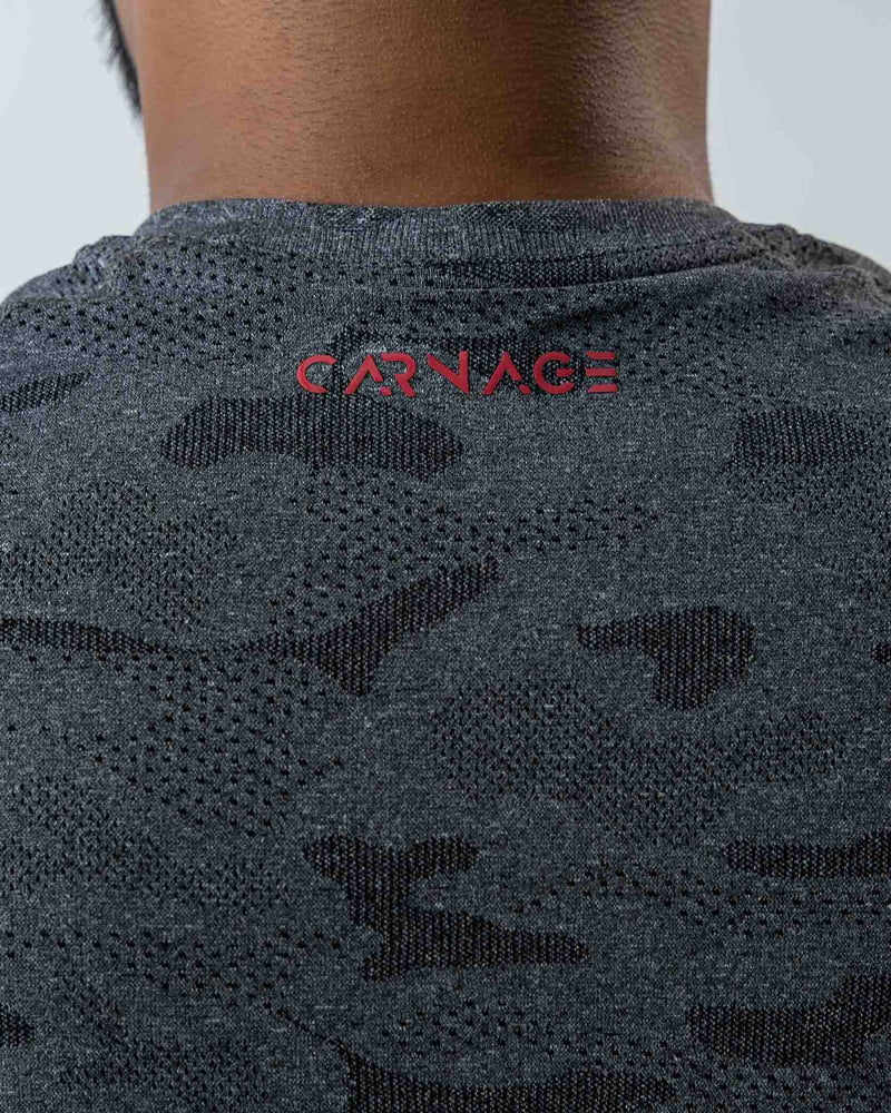 Camo Seamless Crew Neck