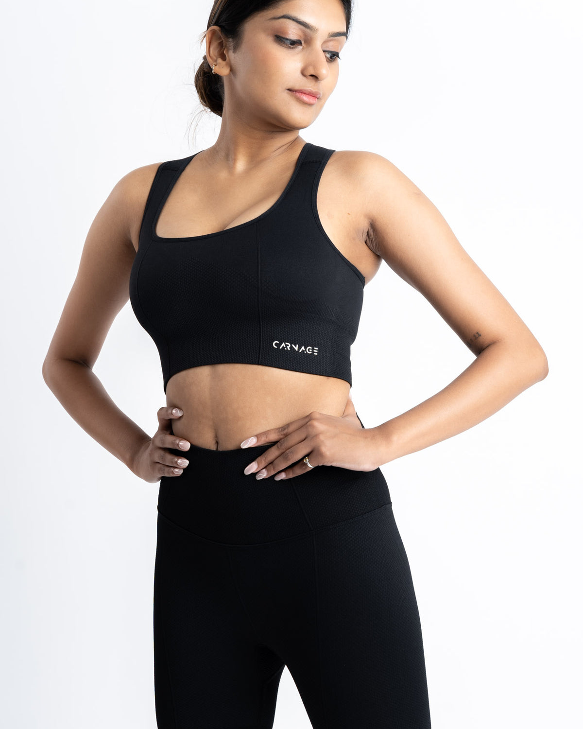 Knit Seamless Biker Short