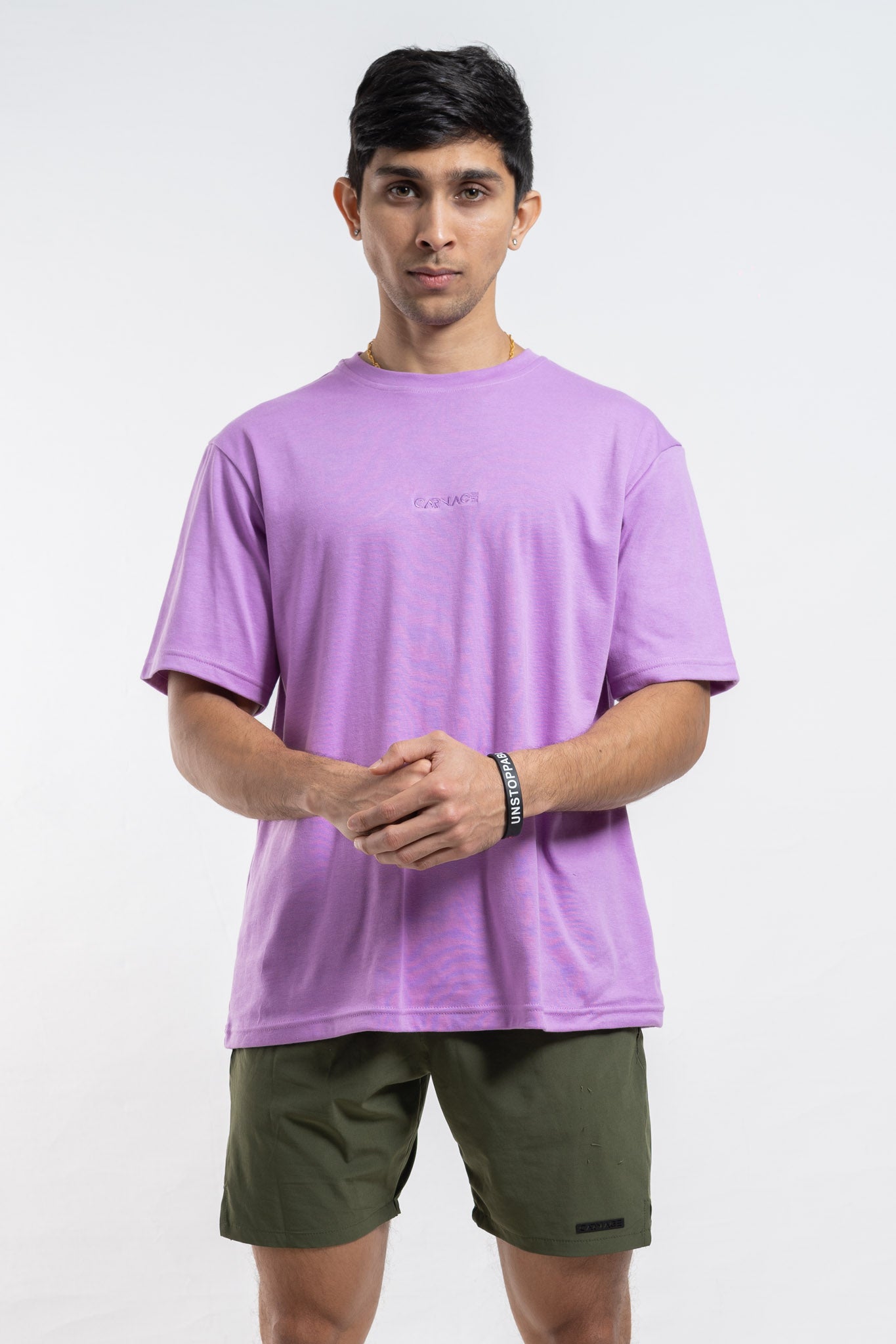 Desire Oversize Tee - Light Purple – Carnage