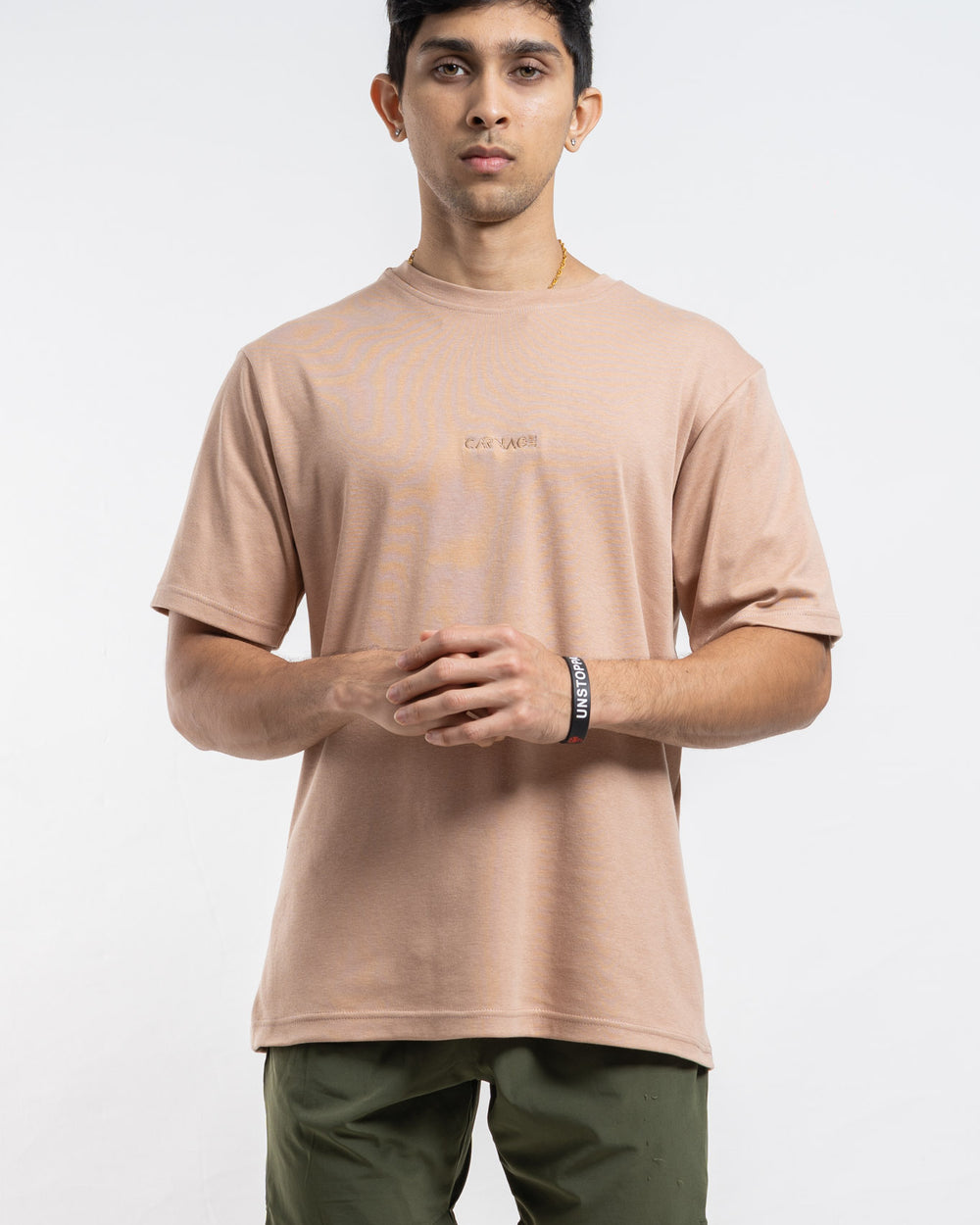 Desire Oversize Tee - Washed Brown
