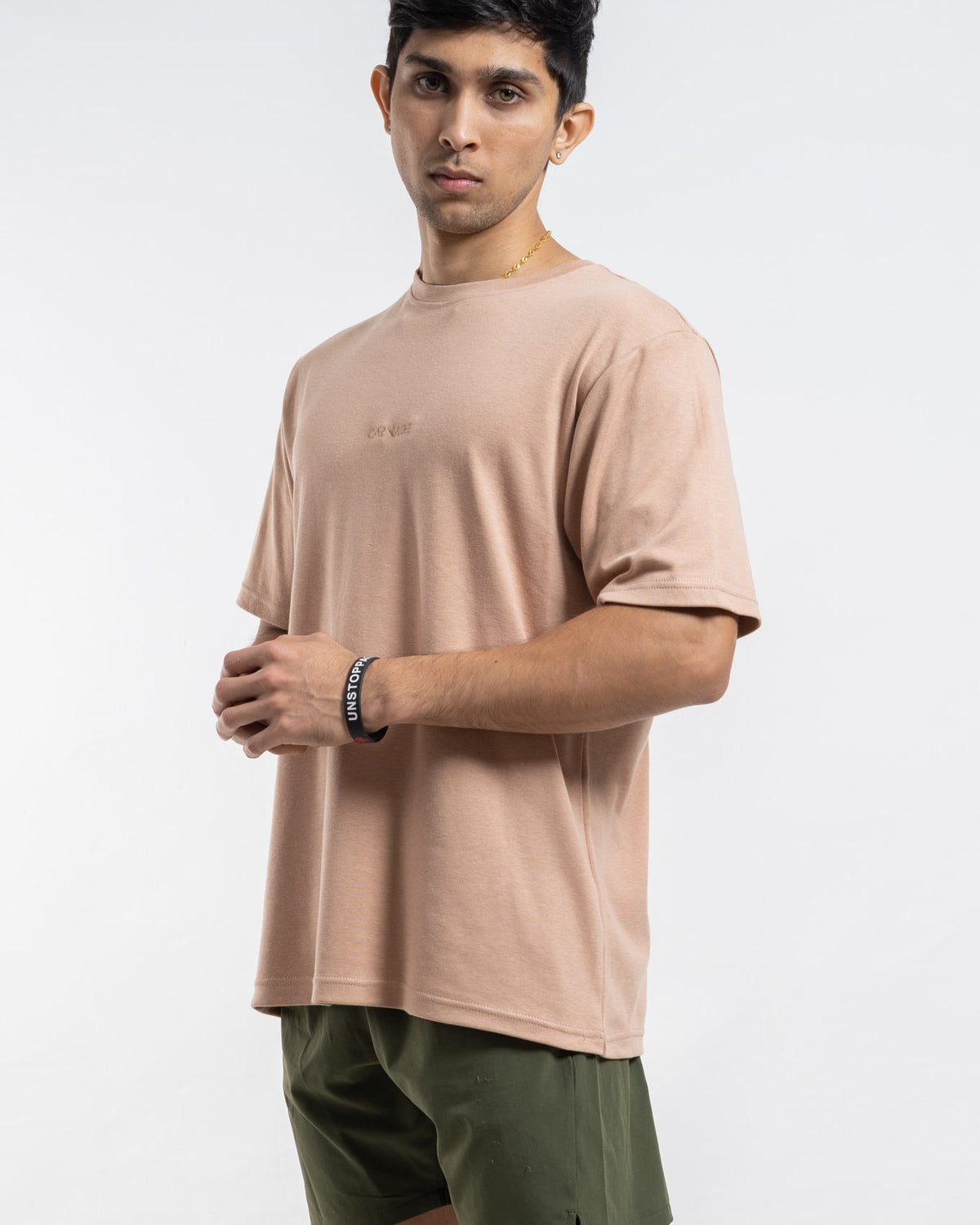 Desire Oversize Tee - Washed Brown