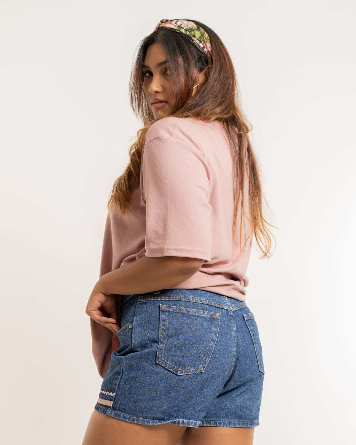 Desire Oversize Tee - Vintage Rose