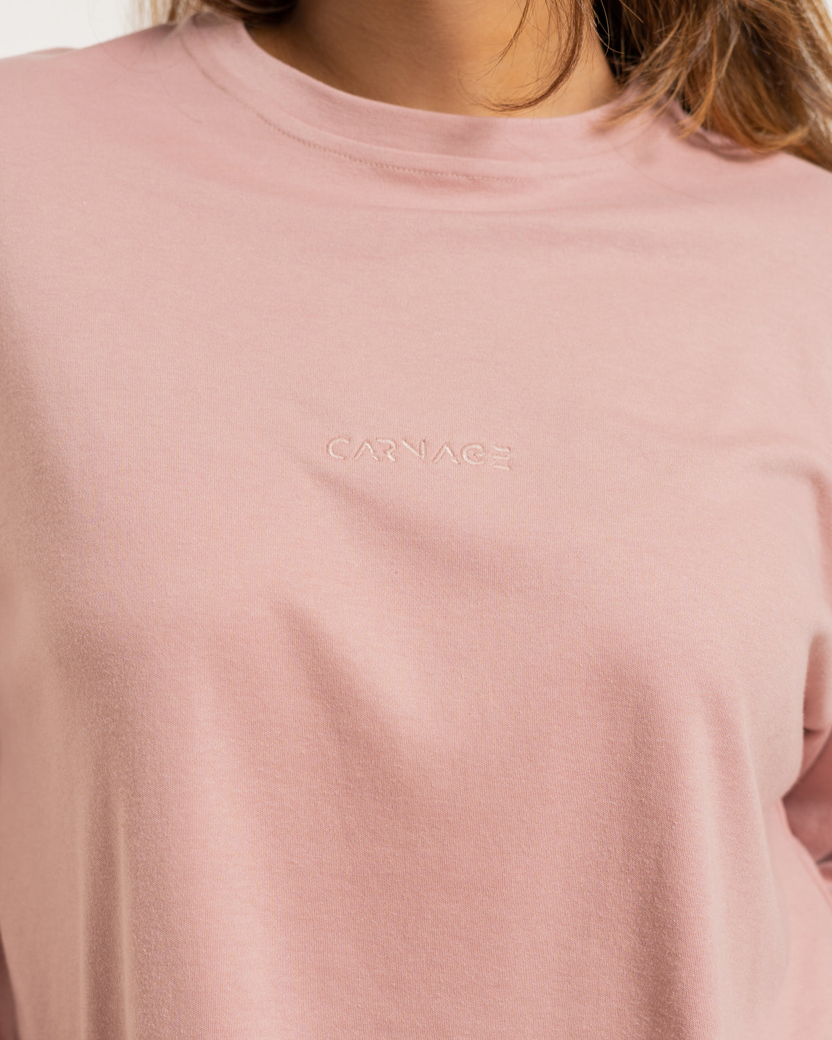 Desire Oversize Tee - Vintage Rose