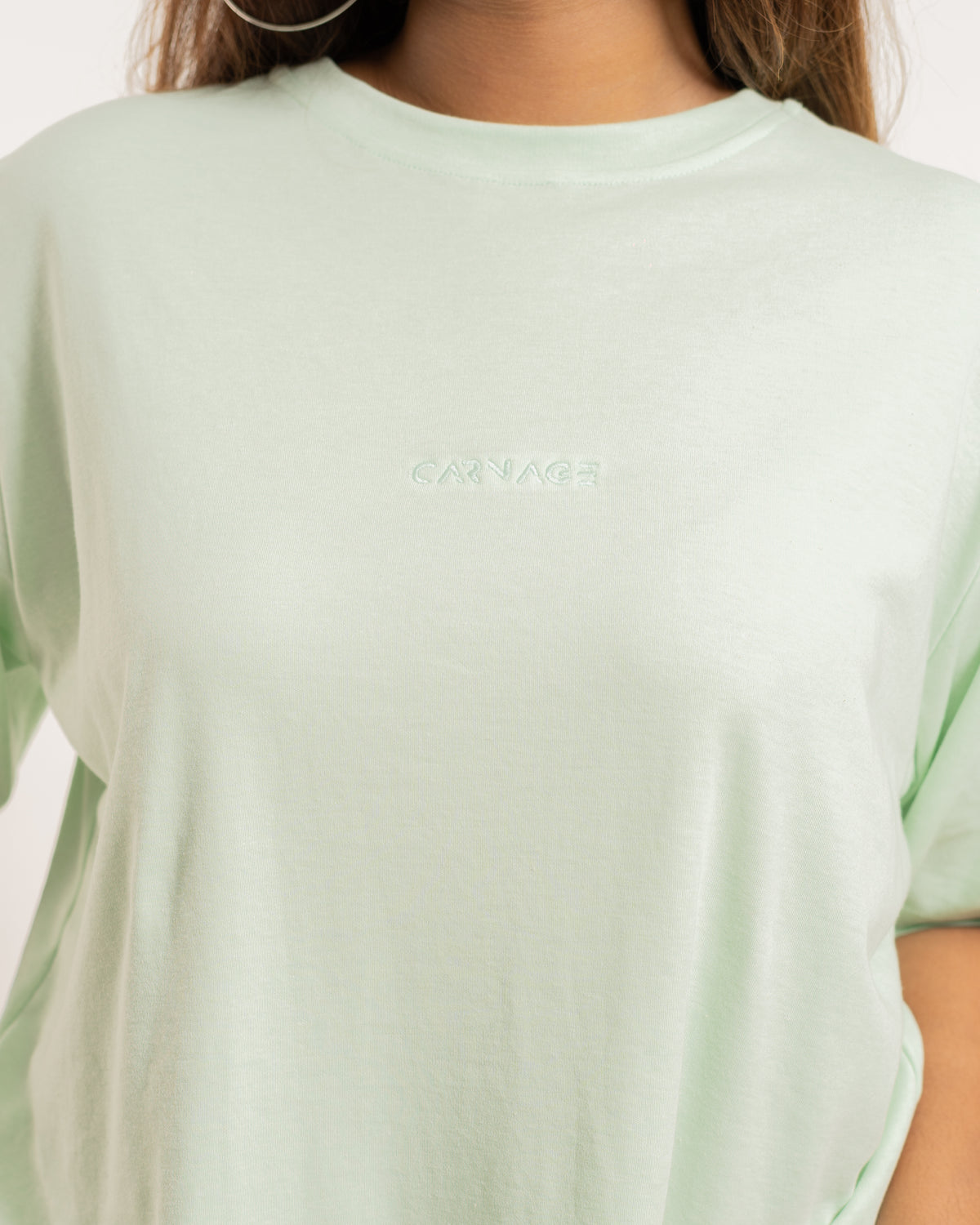 Desire Oversize Tee - Icy Mint