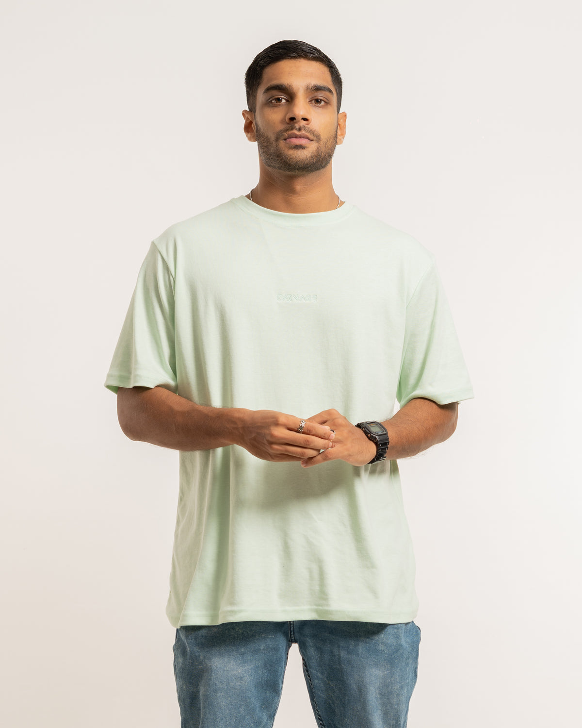 Desire Oversize Tee - Icy Mint