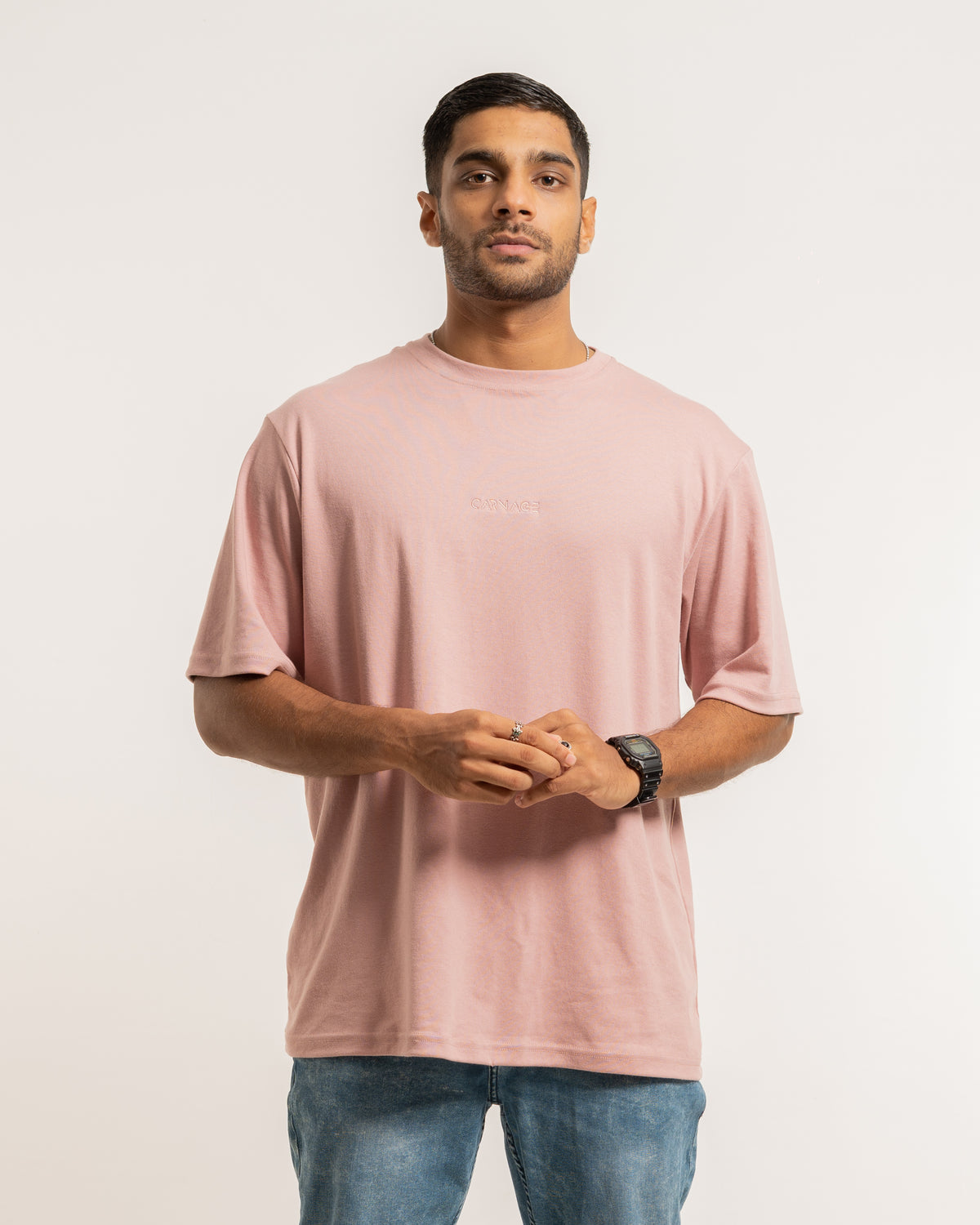 Desire Oversize Tee - Vintage Rose