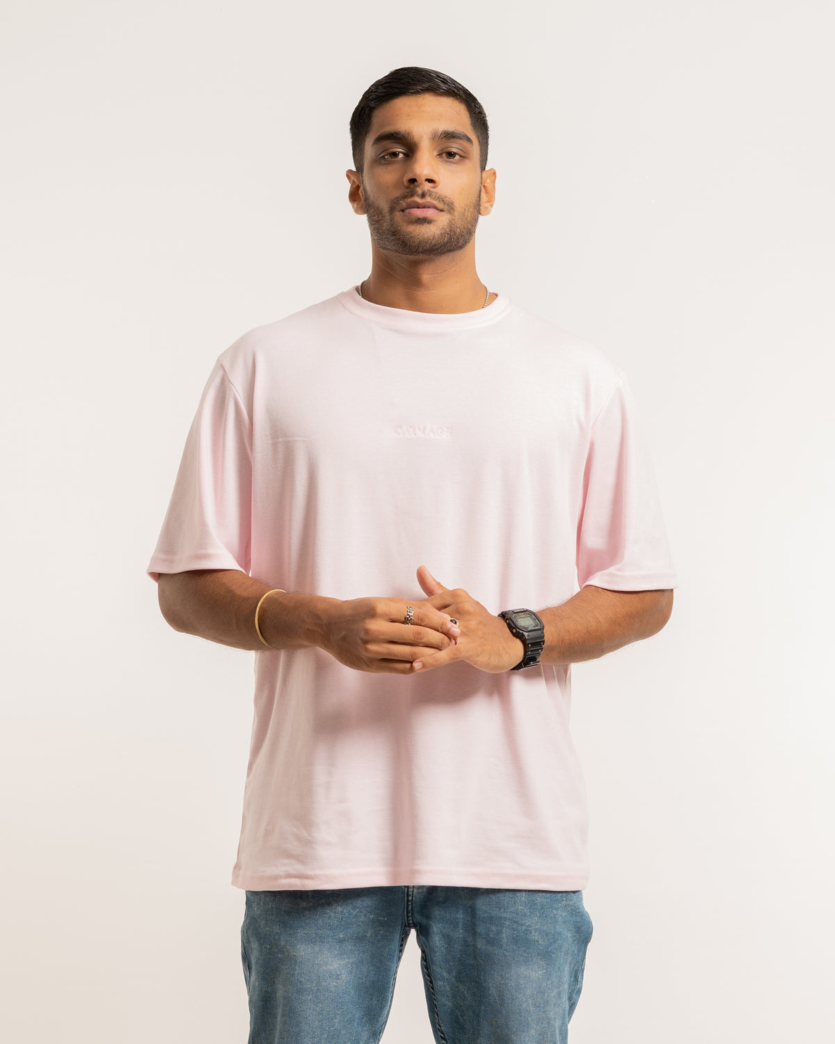 Desire Oversize Tee - Serene Pink