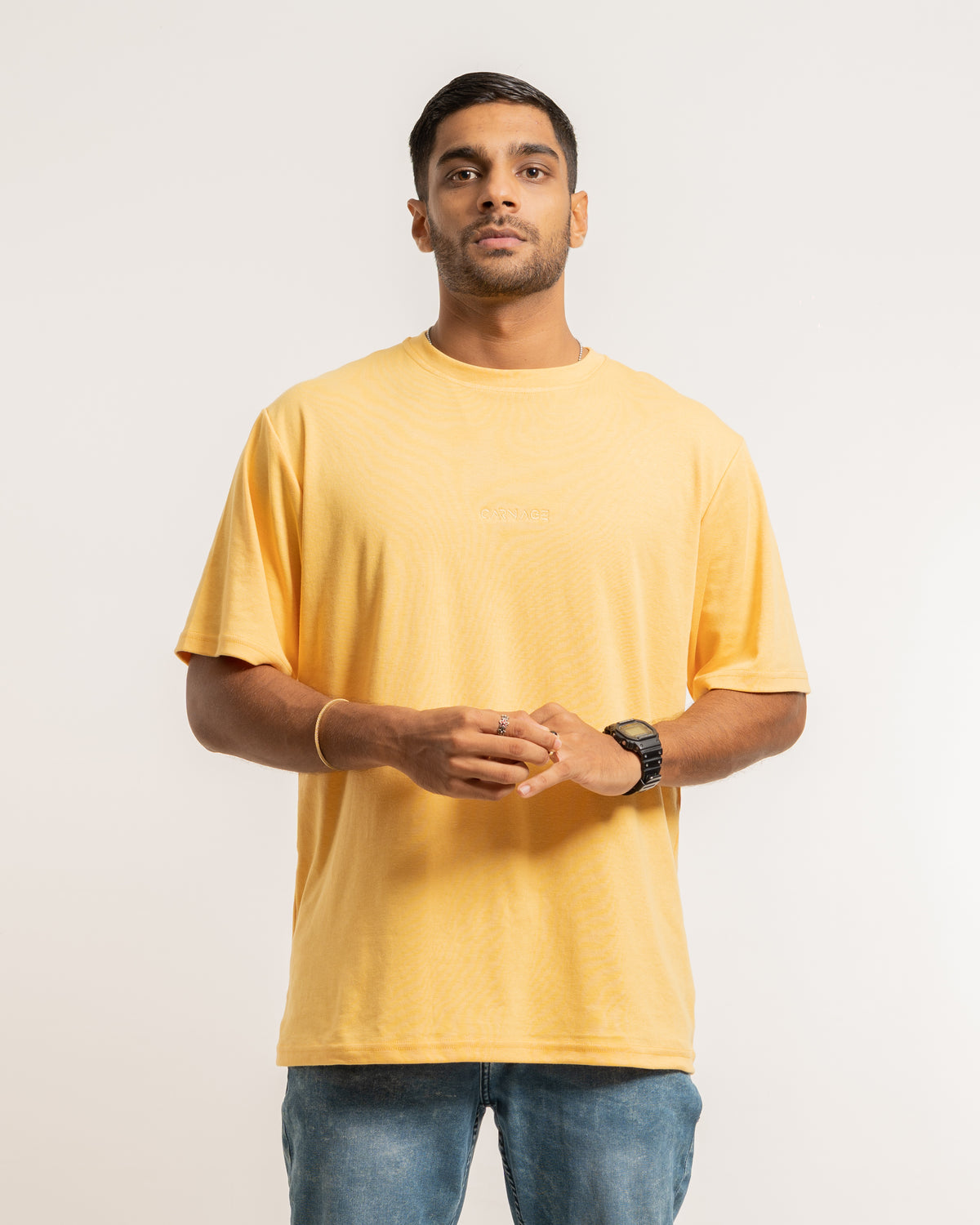 Desire Oversize Tee - Honey Mustard