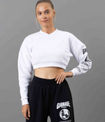 Globe Stride Crop Sweat Shirt