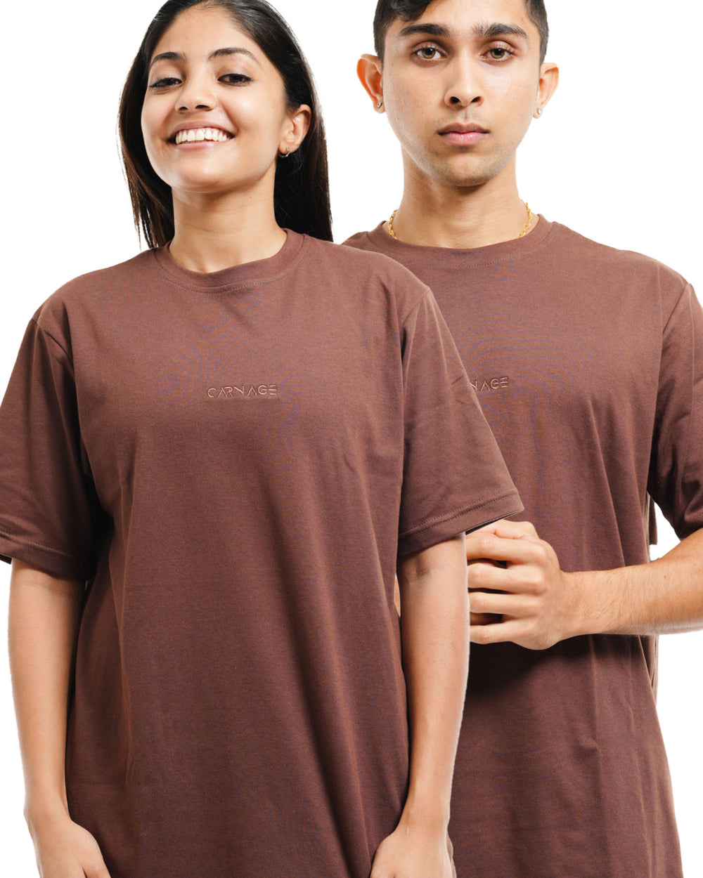Desire Oversize Tee - Coco Brown