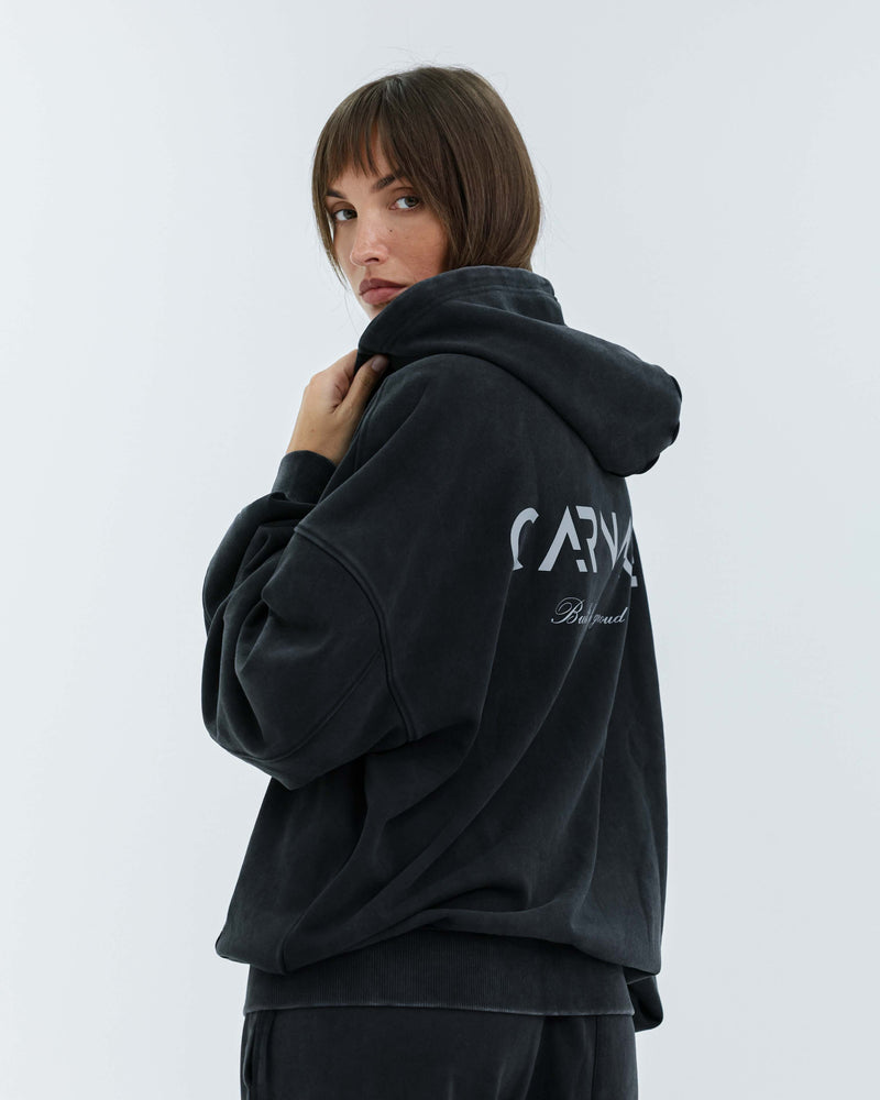 Essence Washed Zip Up Hoodie