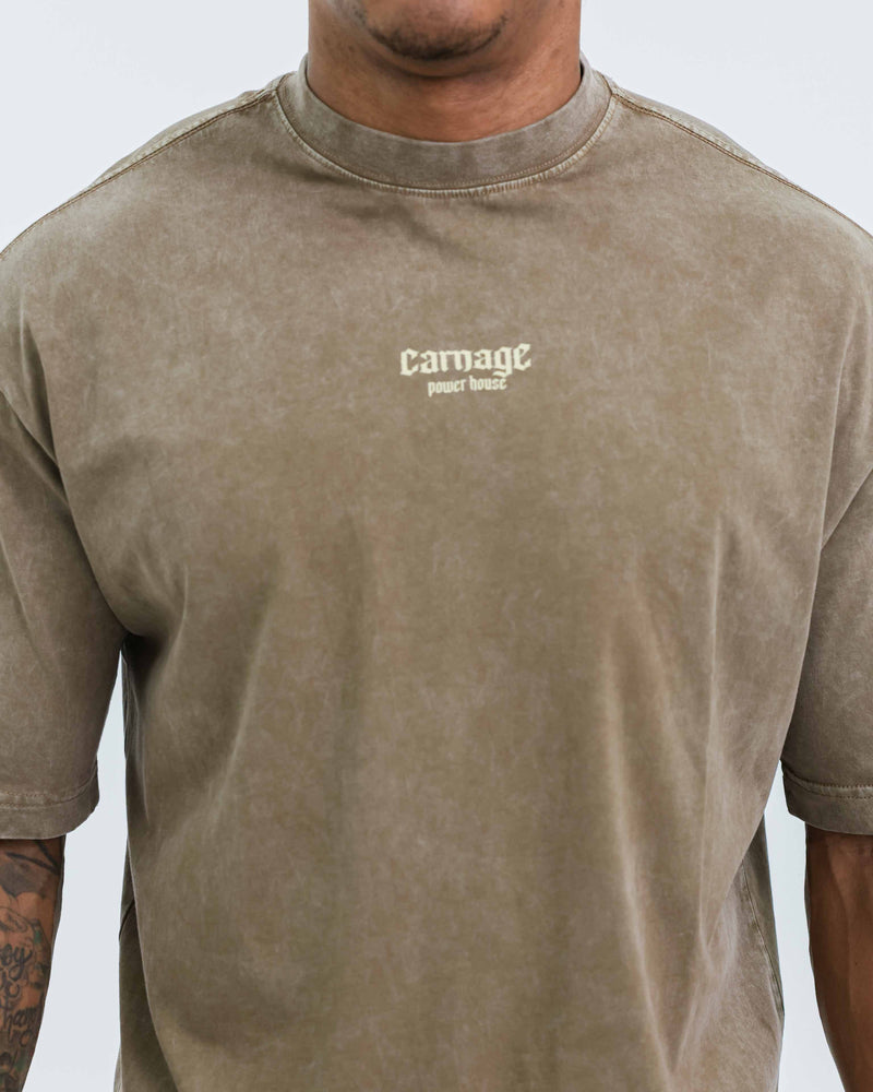 Power Reign Washed Tee (Unisex)