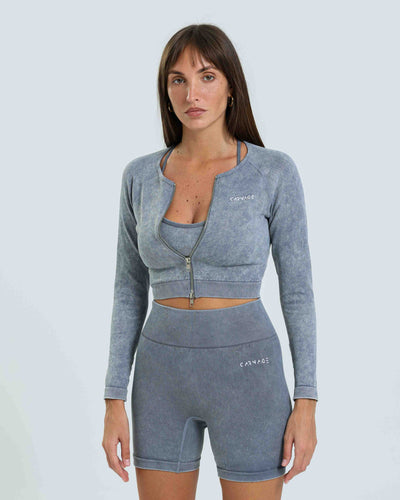 Obsidian Zip Up Jacket